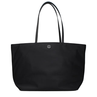 Black Fabric Shoulder Bag
