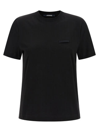 Black Cotton T-Shirt