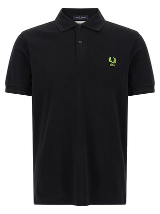 Bicolor Cotton Polo Shirt