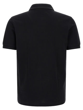 Bicolor Cotton Polo Shirt