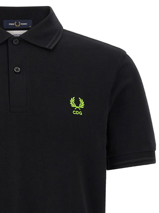 Bicolor Cotton Polo Shirt