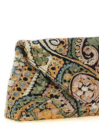 Multicolor Acetate Clutch Bag