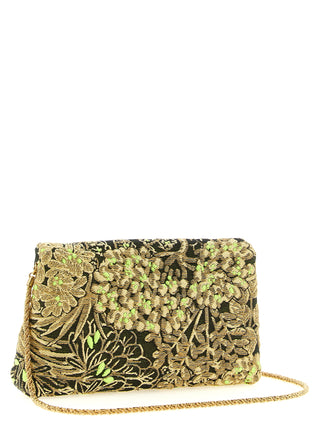 Multicolor Polyester Clutch Bag