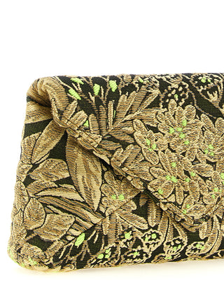 Multicolor Polyester Clutch Bag