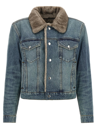Blue Cotton Denim Jacket