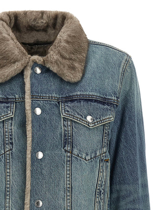 Blue Cotton Denim Jacket