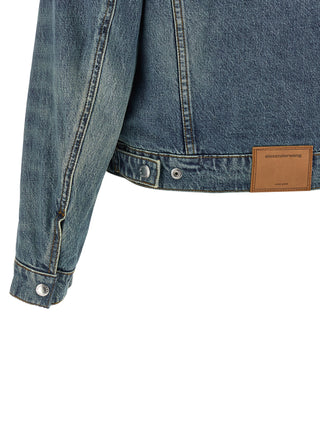 Blue Cotton Denim Jacket