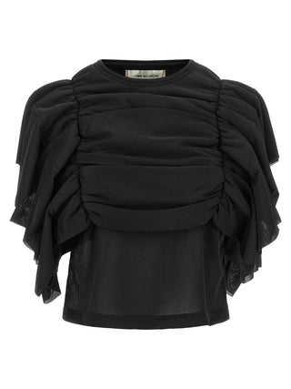 Black Polyester Pattern Shirt