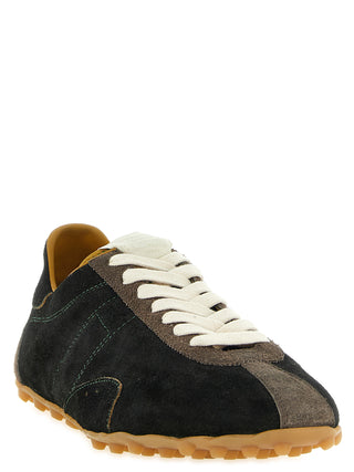 Multicolor Calfskin Athletic Sneakers