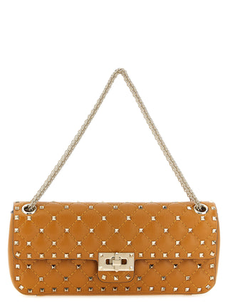 Orange Goatskin Shoulder Bag