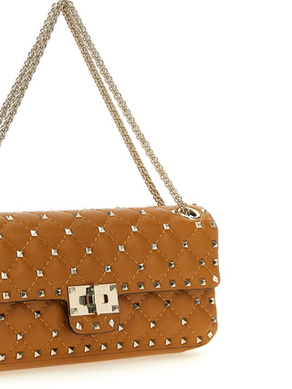 Orange Goatskin Shoulder Bag