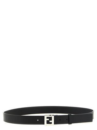 Black Calfskin Regular Belt