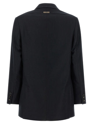 Black Virgin Wool Blazer