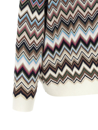 Multicolor Viscose Polo Shirt