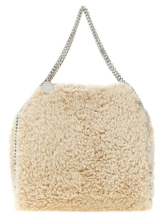 Beige Polyester Shoulder Bag