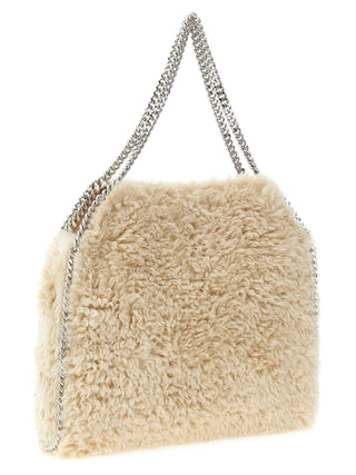 Beige Polyester Shoulder Bag