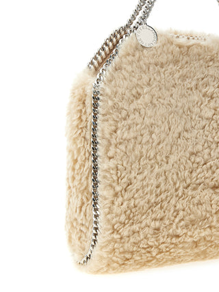 Beige Polyester Shoulder Bag