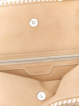 Beige Polyester Shoulder Bag