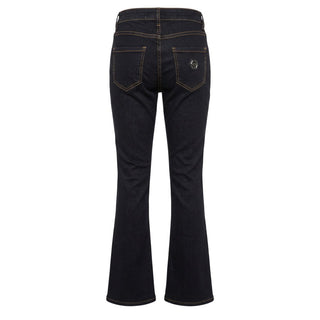 Blue Cotton Women Jeans