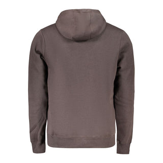 Brown Cotton Men's Sweatshirt