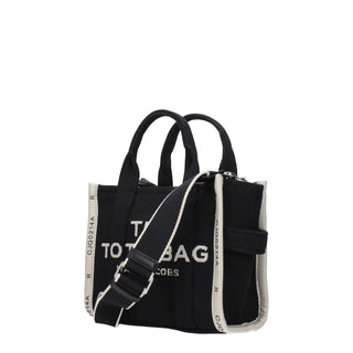 Black Fabric Handbag