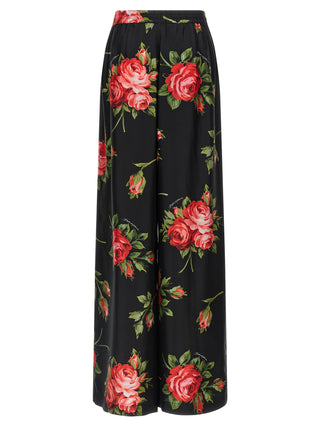 Black Silk Pants