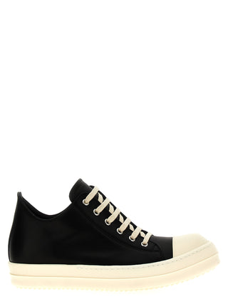 Bicolor Calfskin Low Top Sneakers