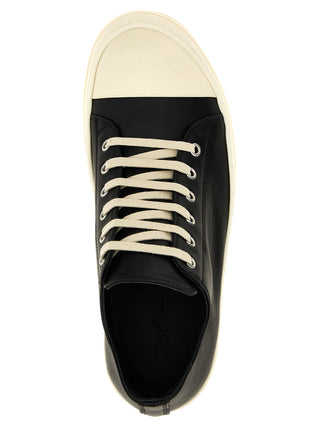 Bicolor Calfskin Low Top Sneakers