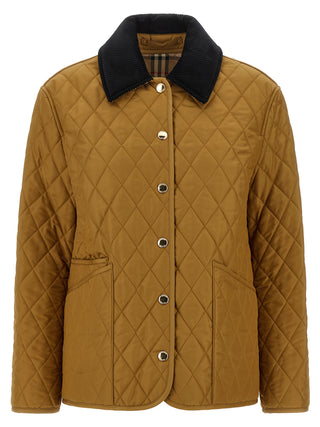 Beige Polyester Shell Jacket
