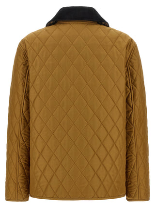 Beige Polyester Shell Jacket
