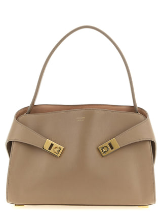 Multicolor Calfskin Shoulder Bag