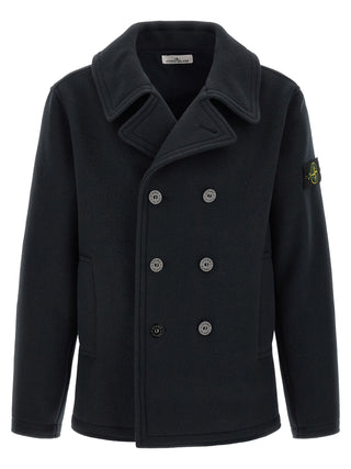 Blue Cotton Coat