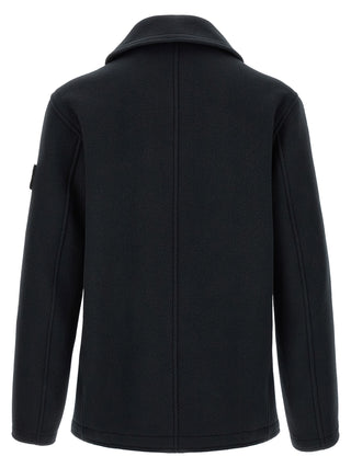 Blue Cotton Coat
