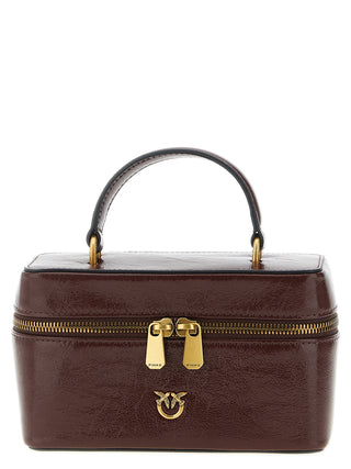 Bordeaux Calfskin Crossbody Bag