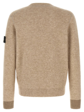 Beige Wool Cardigan