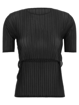 Black Polyester Pattern Shirt