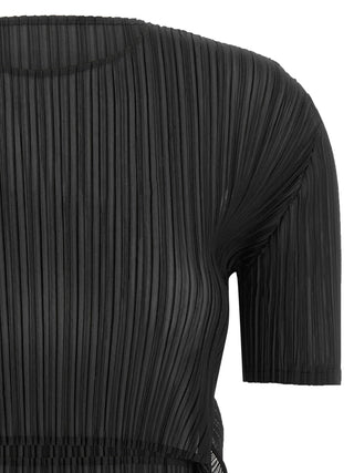 Black Polyester Pattern Shirt