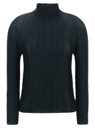 Blue Polyester Cardigan