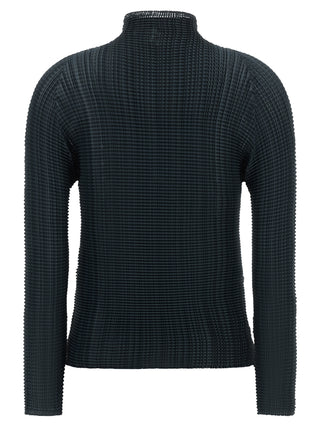 Blue Polyester Cardigan