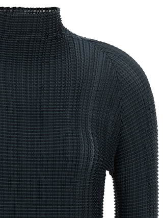 Blue Polyester Cardigan