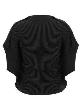 Black Polyester Blouse