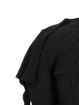 Black Polyester Blouse
