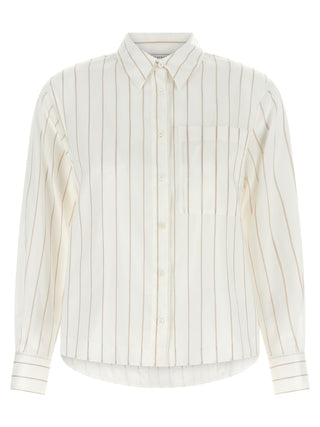 Beige Lyocell Blouse
