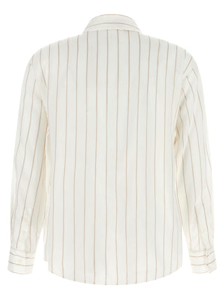 Beige Lyocell Blouse