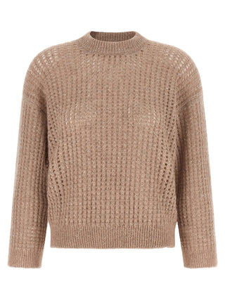 Beige Polyamide Cardigan