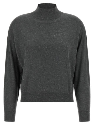 Gray Virgin Wool Cardigan