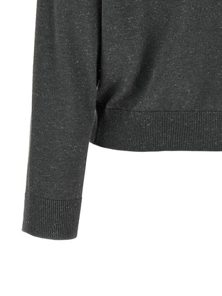 Gray Virgin Wool Cardigan