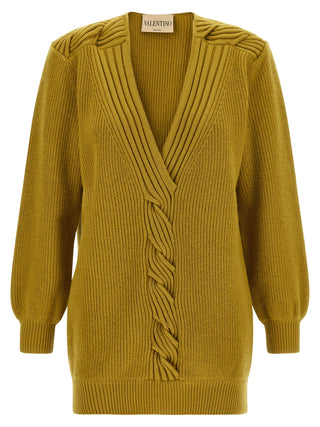 Multicolor Virgin Wool Cardigan