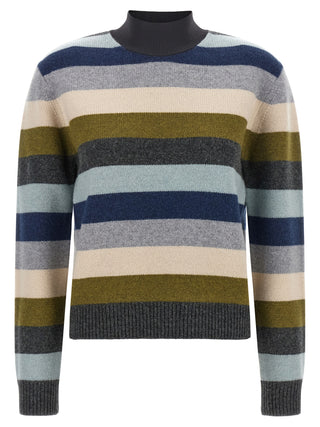 Multicolor Wool Cardigan