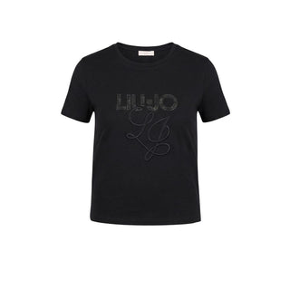 Black Cotton T-Shirt